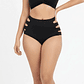 Parte de abajo bikini cut out Negro - Miniatura 1