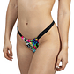 Tanga Bikini wild estampado colores - Miniatura 6