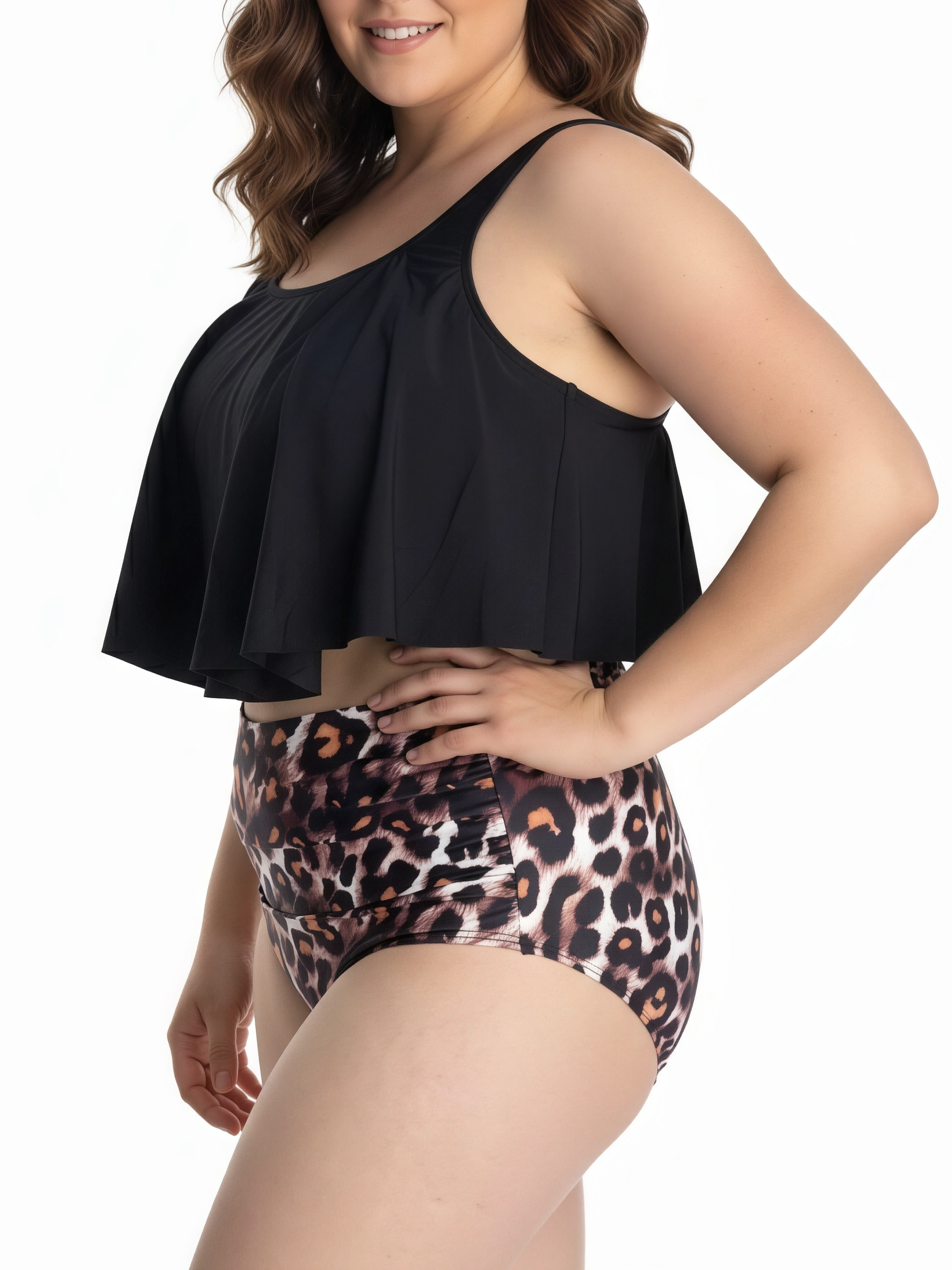 Bikini tiro alto valhalla Negro 2