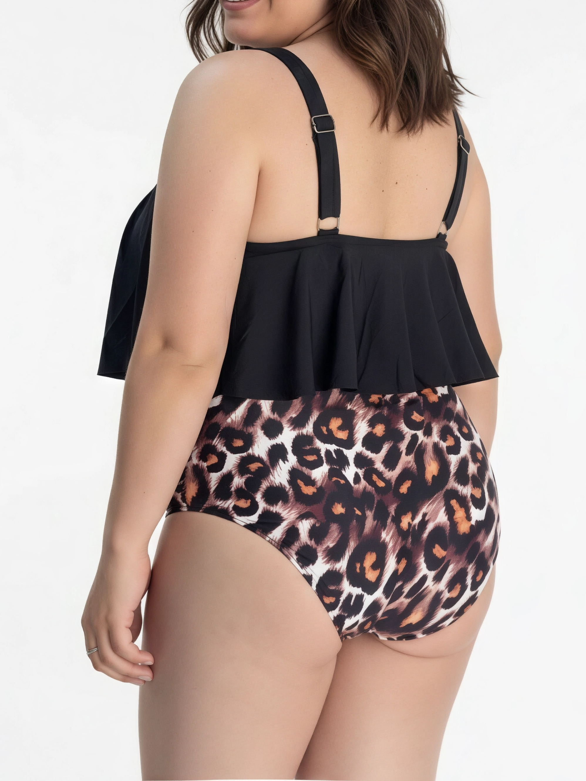 Bikini tiro alto valhalla Negro 3