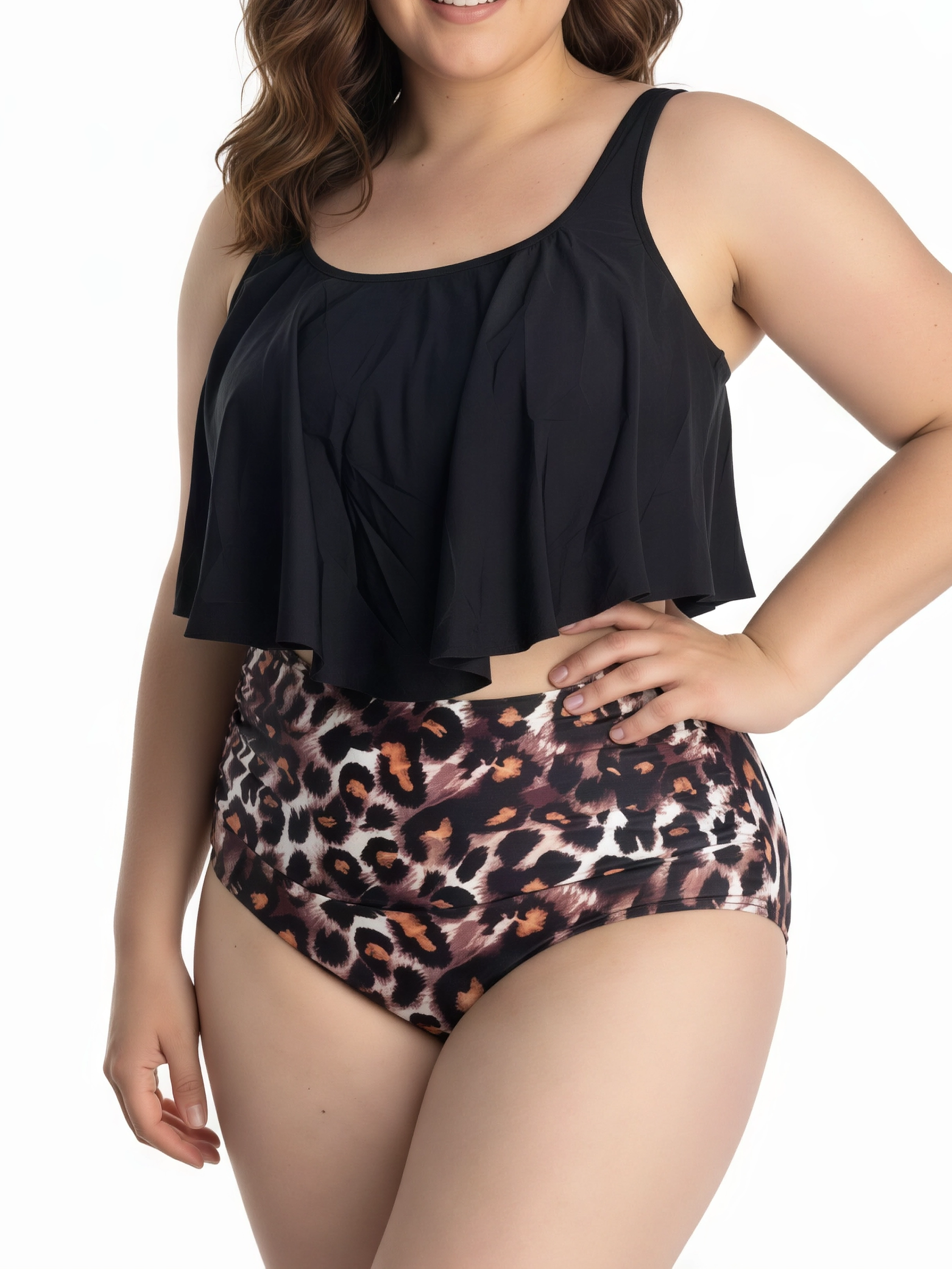 Bikini tiro alto valhalla Negro 4