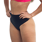 Parte de abajo culotte tiro alto sin costura Negro - Miniatura 3