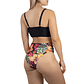 Bikini tiro alto + salida playa Black - Miniatura 2