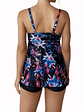 Tankini mujer short Kora azul  - Miniatura 2