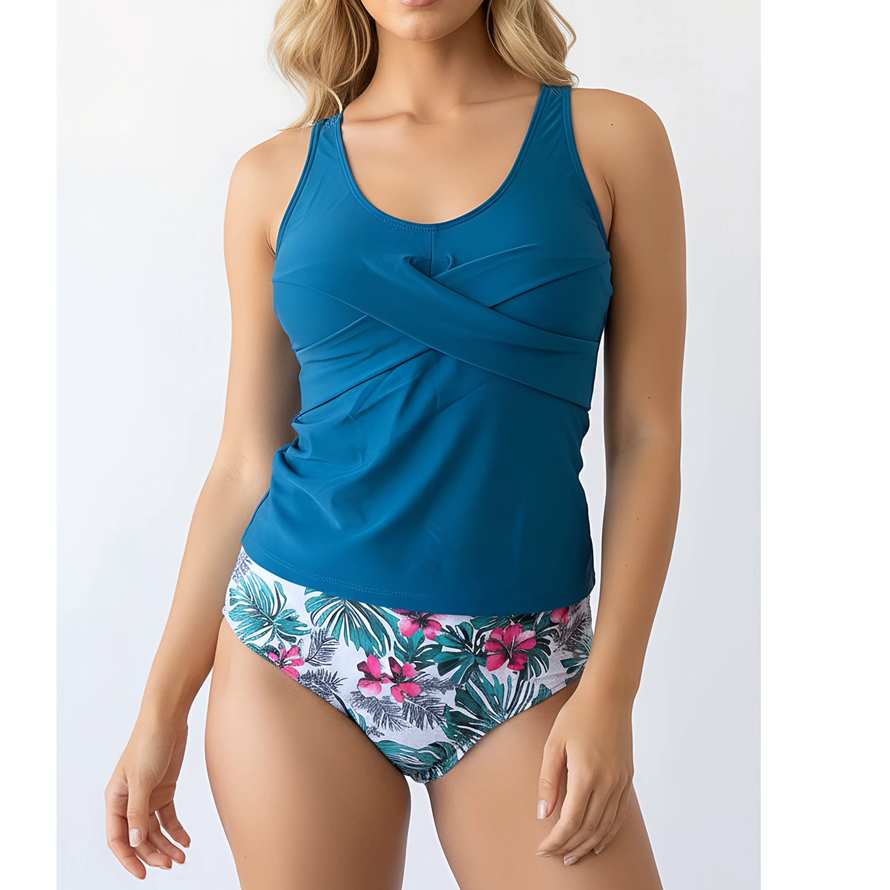 Tankini Mujer Botanic Verde 1