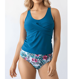 Tankini Mujer Botanic Verde
