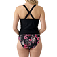 Tankini Mujer Botanic Negro - Miniatura 3