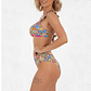Bikini tiro alto Estampado Jungle Pop - Miniatura 3