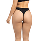 Tanga colaless Upless scrunch negro - Miniatura 1