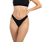 Tanga colaless Upless scrunch negro - Miniatura 3
