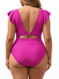 Traje de baño mujer cut out Emily Rosa - Miniatura 2