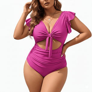 Traje de baño mujer cut out Emily Rosa