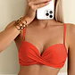 Top de bikini sostén copa colores - Miniatura 3