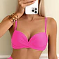 Top de bikini sostén copa colores - Miniatura 4
