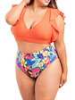 Bikini tiro alto Milena Orange - Miniatura 1