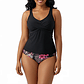 Tankini Mujer Botanic Negro - Miniatura 1
