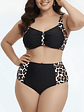 Bikini Tiro Alto Mujer Wild Black - Miniatura 1