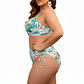 Bikini tiro alto copa straps plus size Menta - Miniatura 3