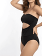 Traje de Baño Entero colores Strapless con Cut-Out - Miniatura 2