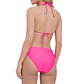 Conjunto Bikini Ajustable top Triangulo con dije colores - Miniatura 6