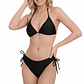 Conjunto Bikini Ajustable top Triangulo con dije colores - Miniatura 1