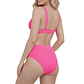 Bikini Rib de Dos Piezas Pink - Miniatura 3