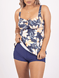 Tankini short mujer estampados colores - Miniatura 5