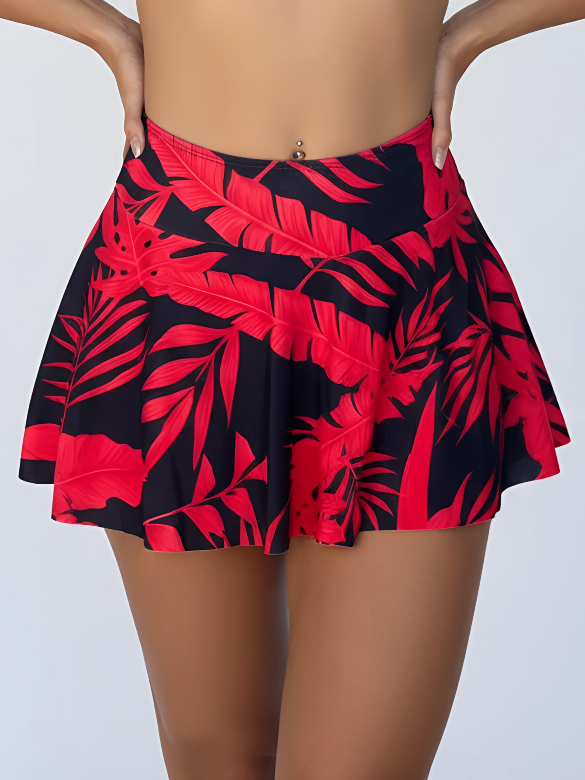 Falda de Baño Estampada Tropical Colores 7