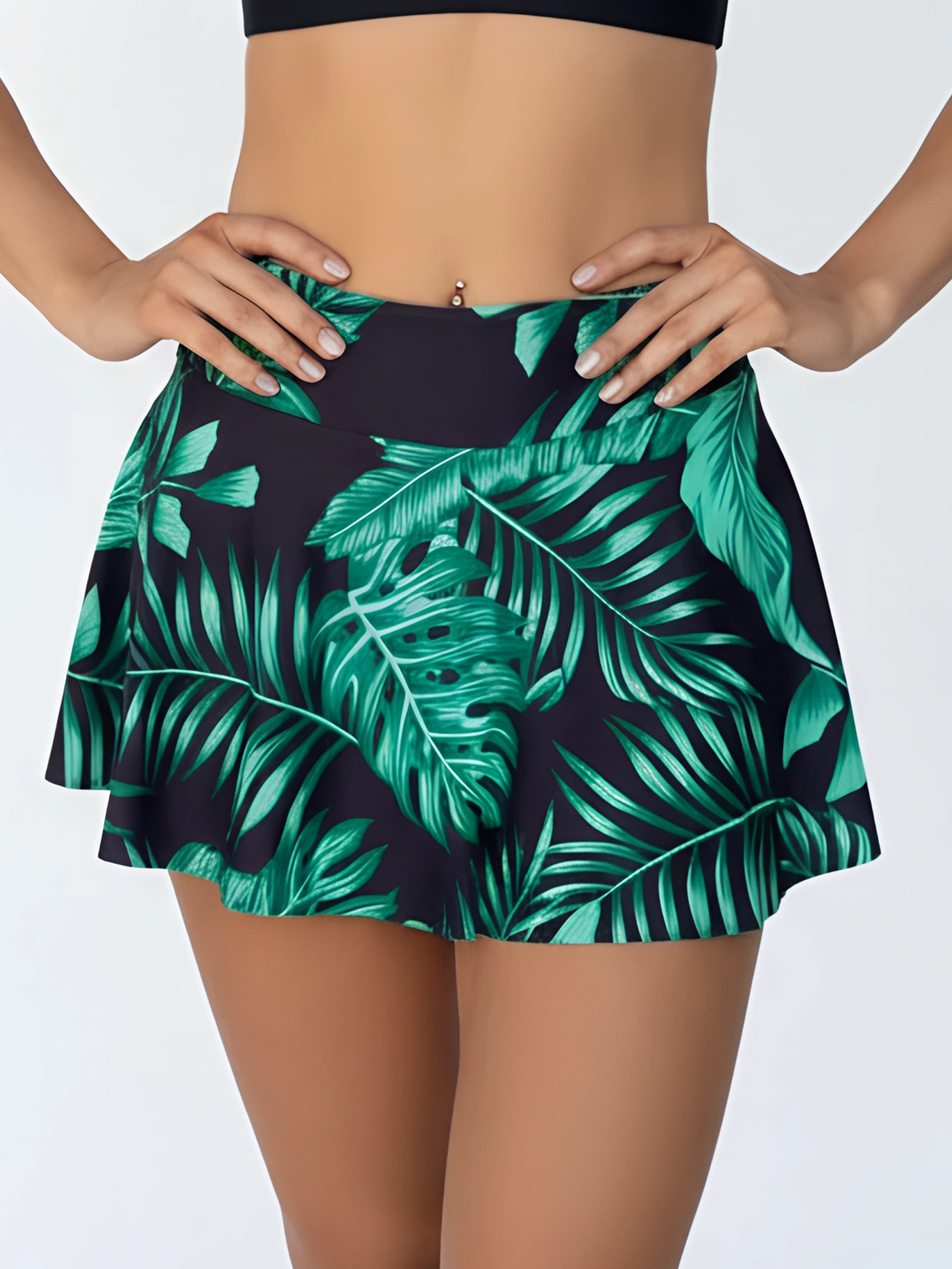 Falda de Baño Estampada Tropical Colores 1