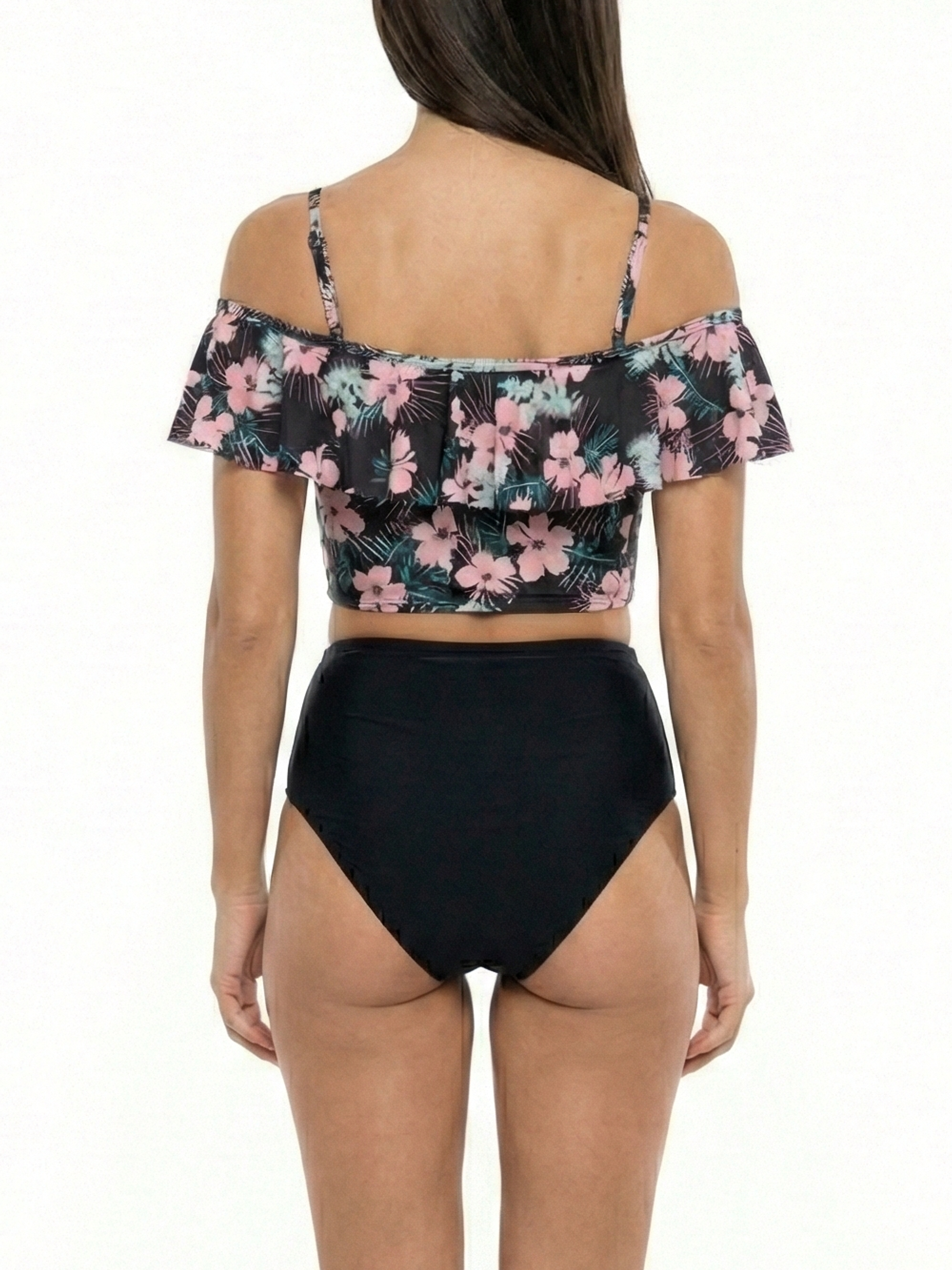 Bikini tiro alto Angaroa Floral 2