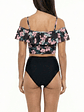 Bikini tiro alto Angaroa Floral - Miniatura 2