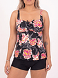 Tankini short mujer estampados colores - Miniatura 16
