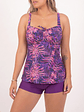 Tankini short mujer estampados colores - Miniatura 17