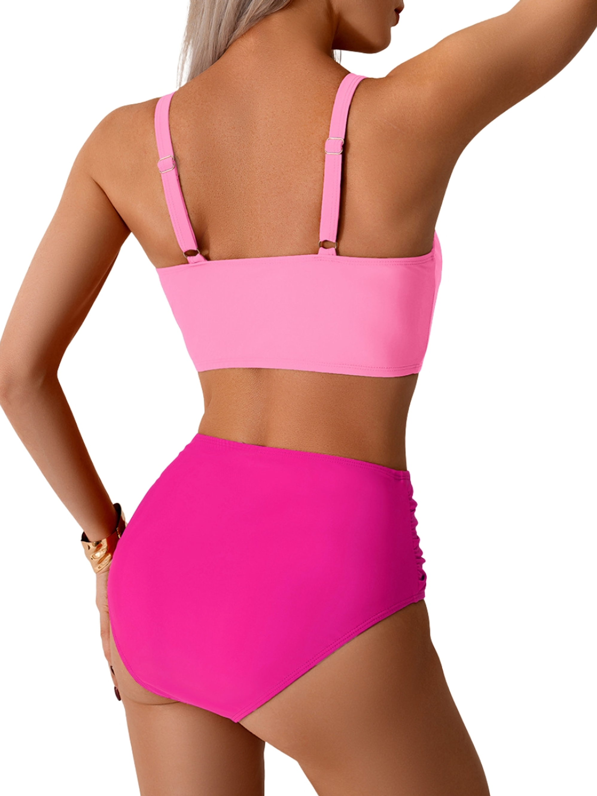 Bikini tiro alto Casia Rosa 2