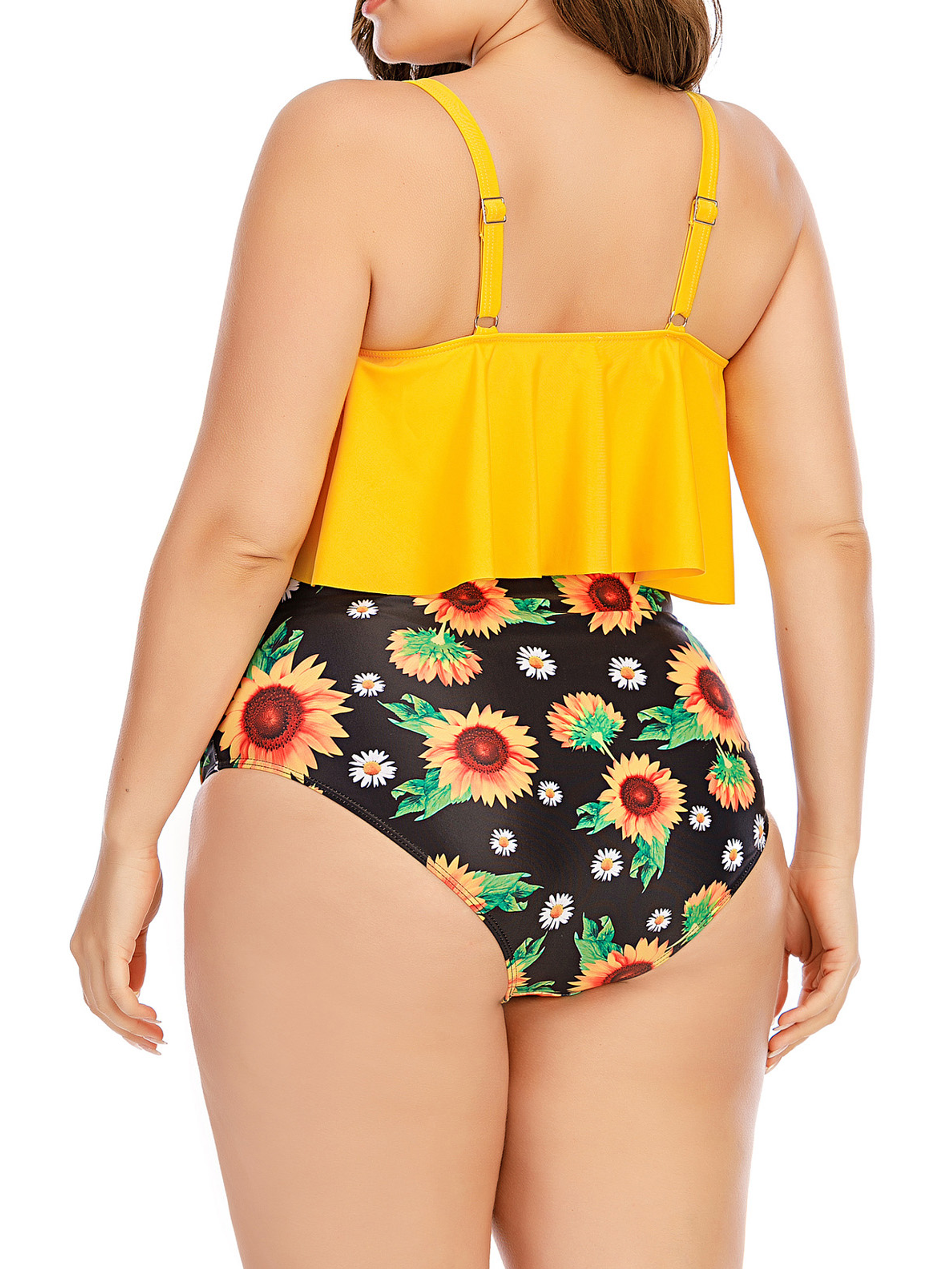 Bikini tiro alto Valhalla Girasol 3