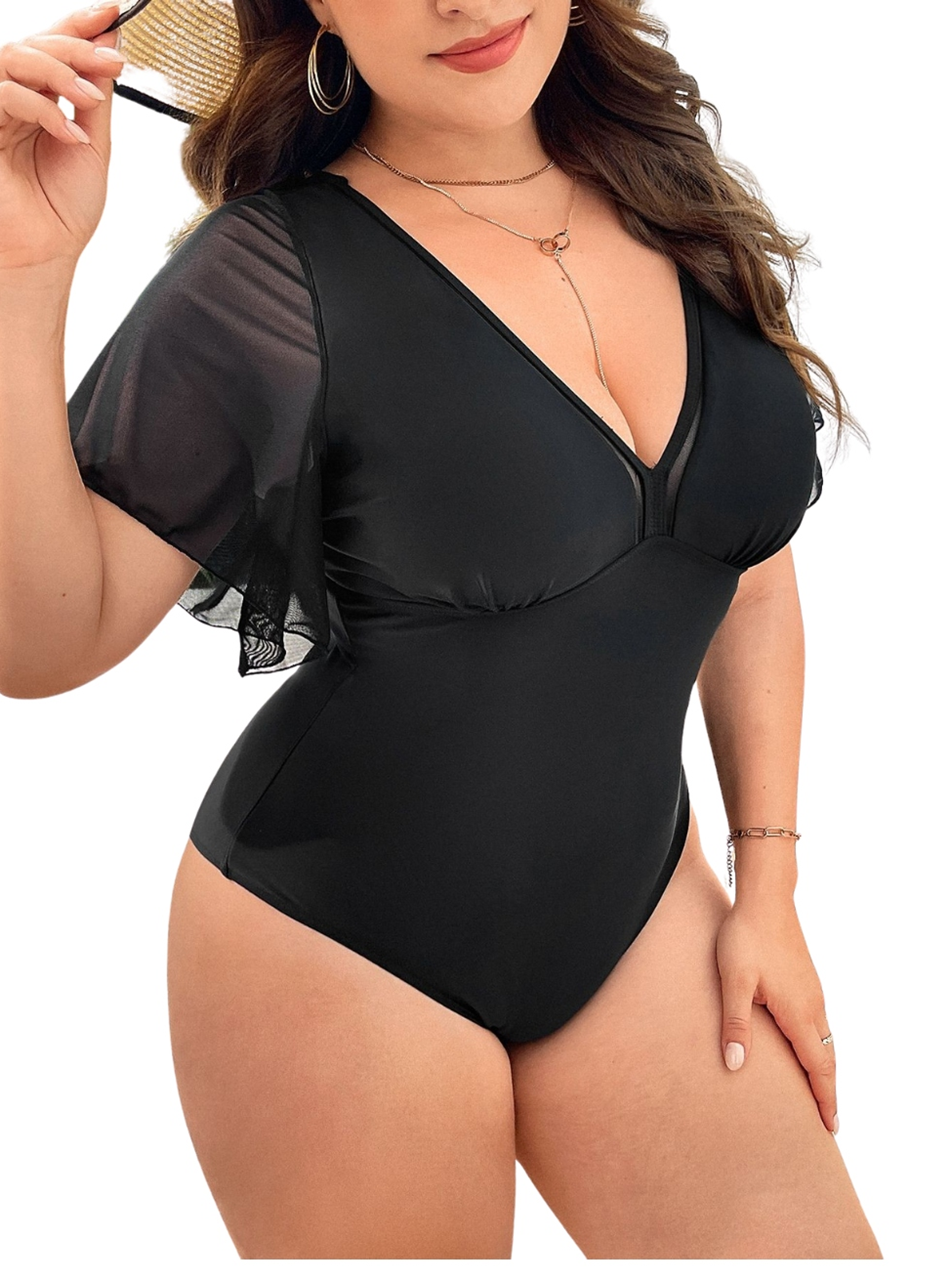 Traje de baño Sleeves Flare colores 1