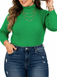 Sweater mujer básico spandex colores extra linda - Miniatura 17