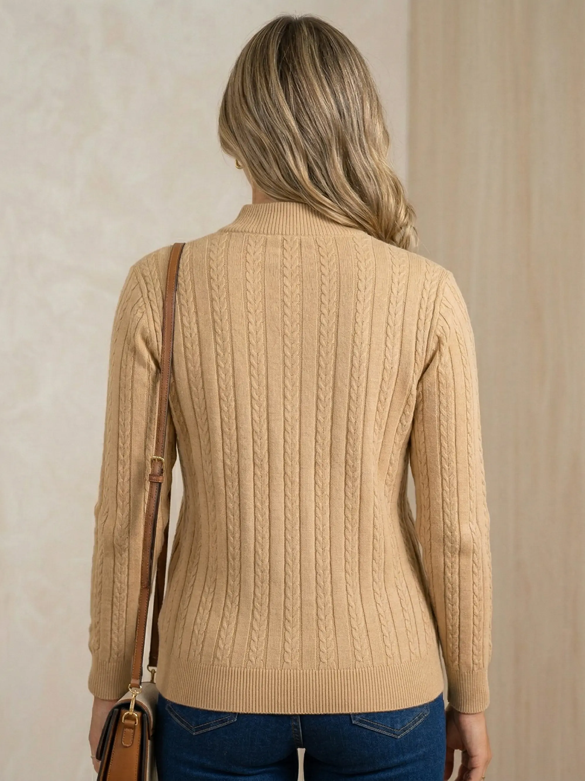 Chaleco mujer cierre texturado colores 2