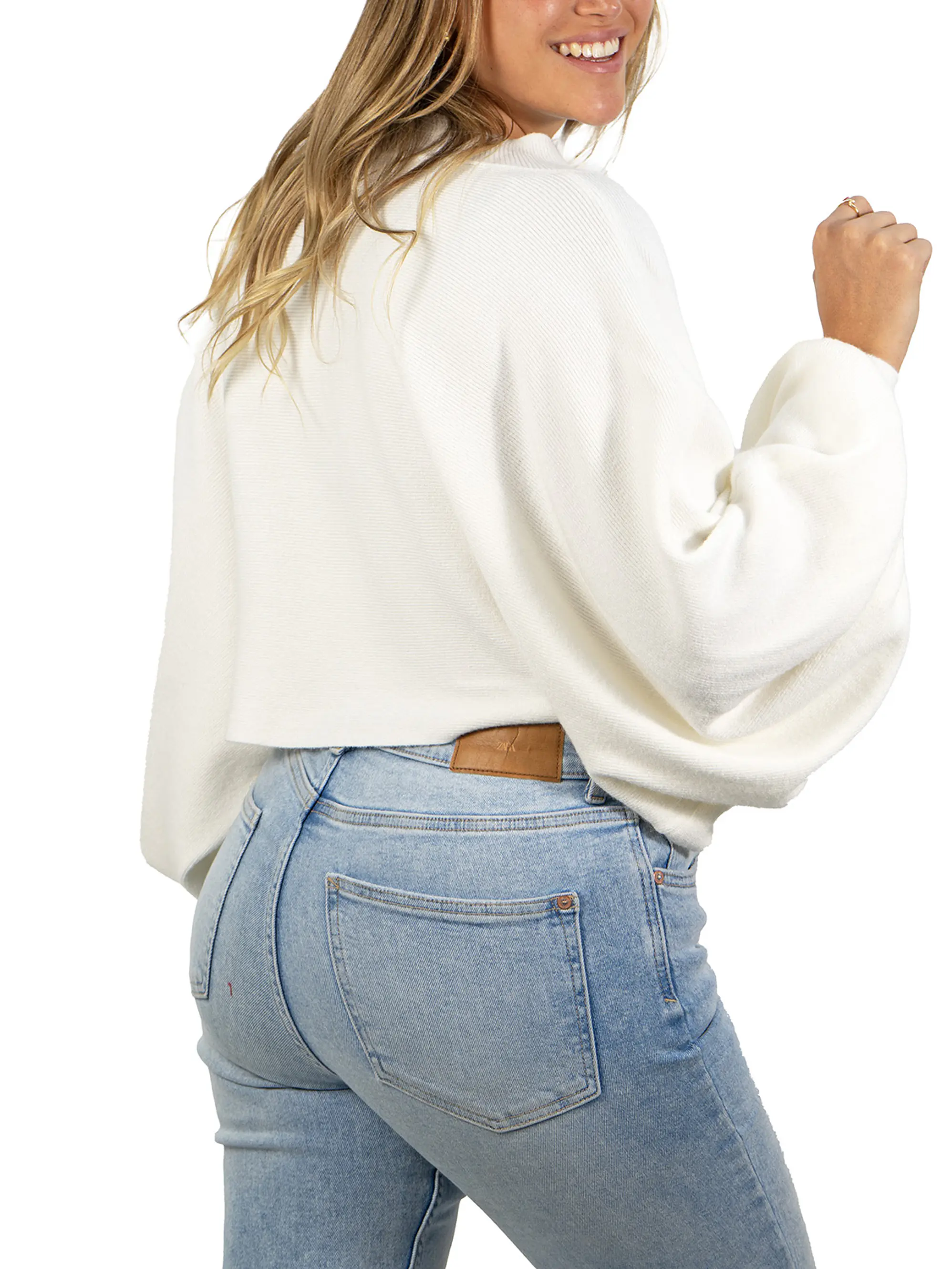 Sweater Pullover Mujer Manga globo mujer colores 8