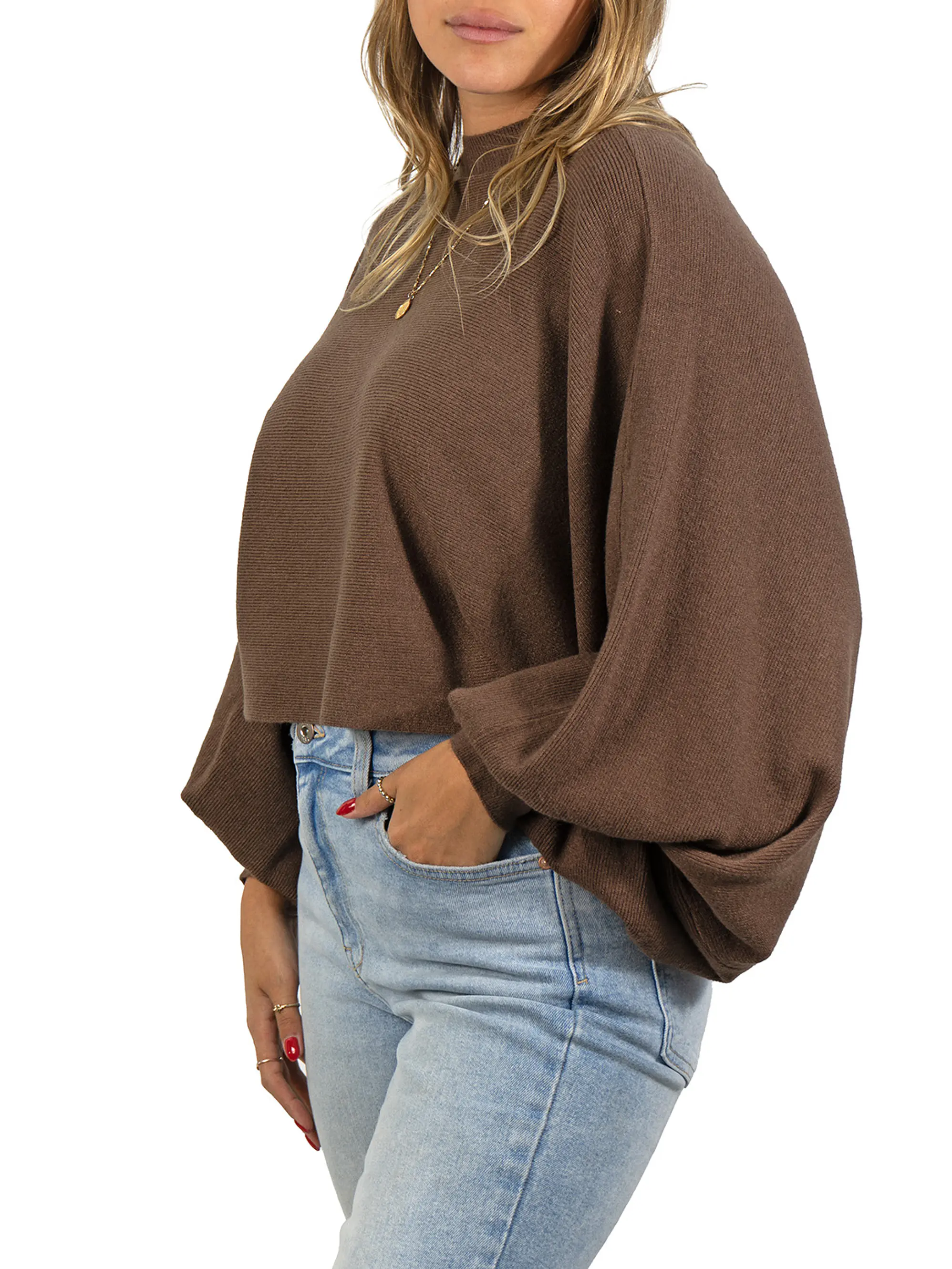Sweater Pullover Mujer Manga globo mujer colores 2
