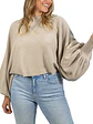 Sweater Pullover Mujer Manga globo mujer colores - Miniatura 11