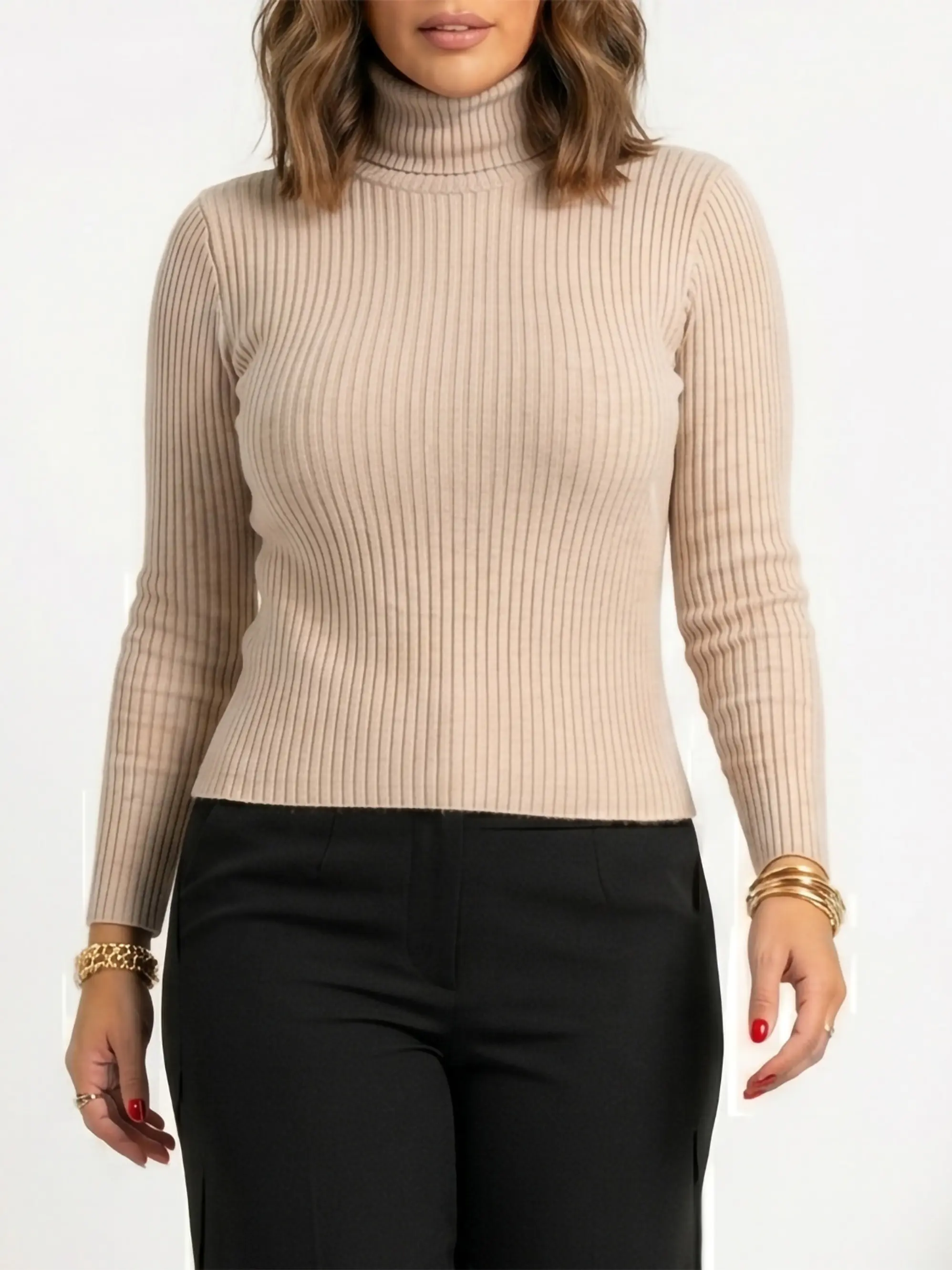 Beatle básico mujer invierno Spandex 9