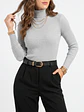 Beatle básico mujer invierno Spandex - Miniatura 4