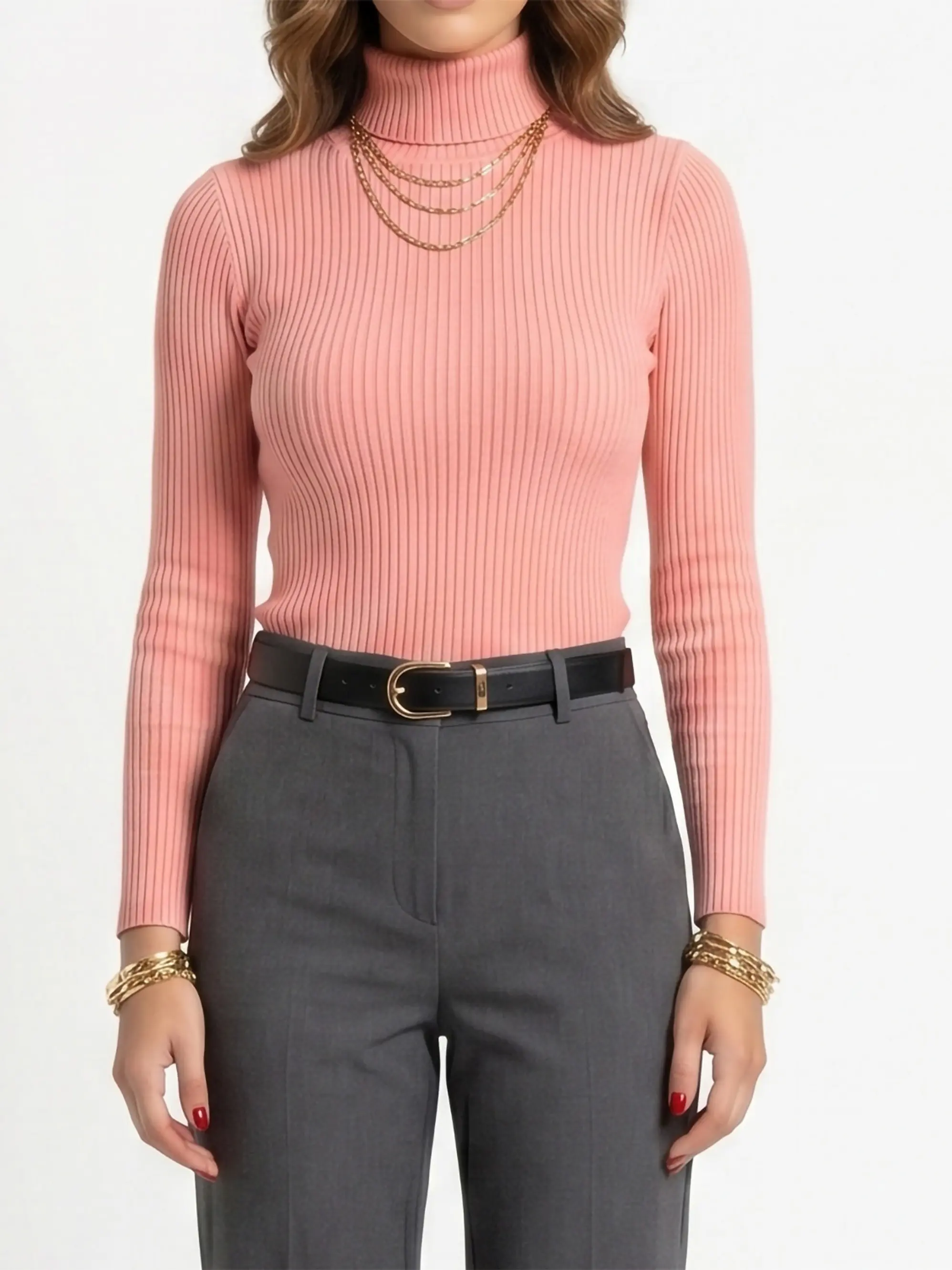 Beatle básico mujer invierno Spandex 19