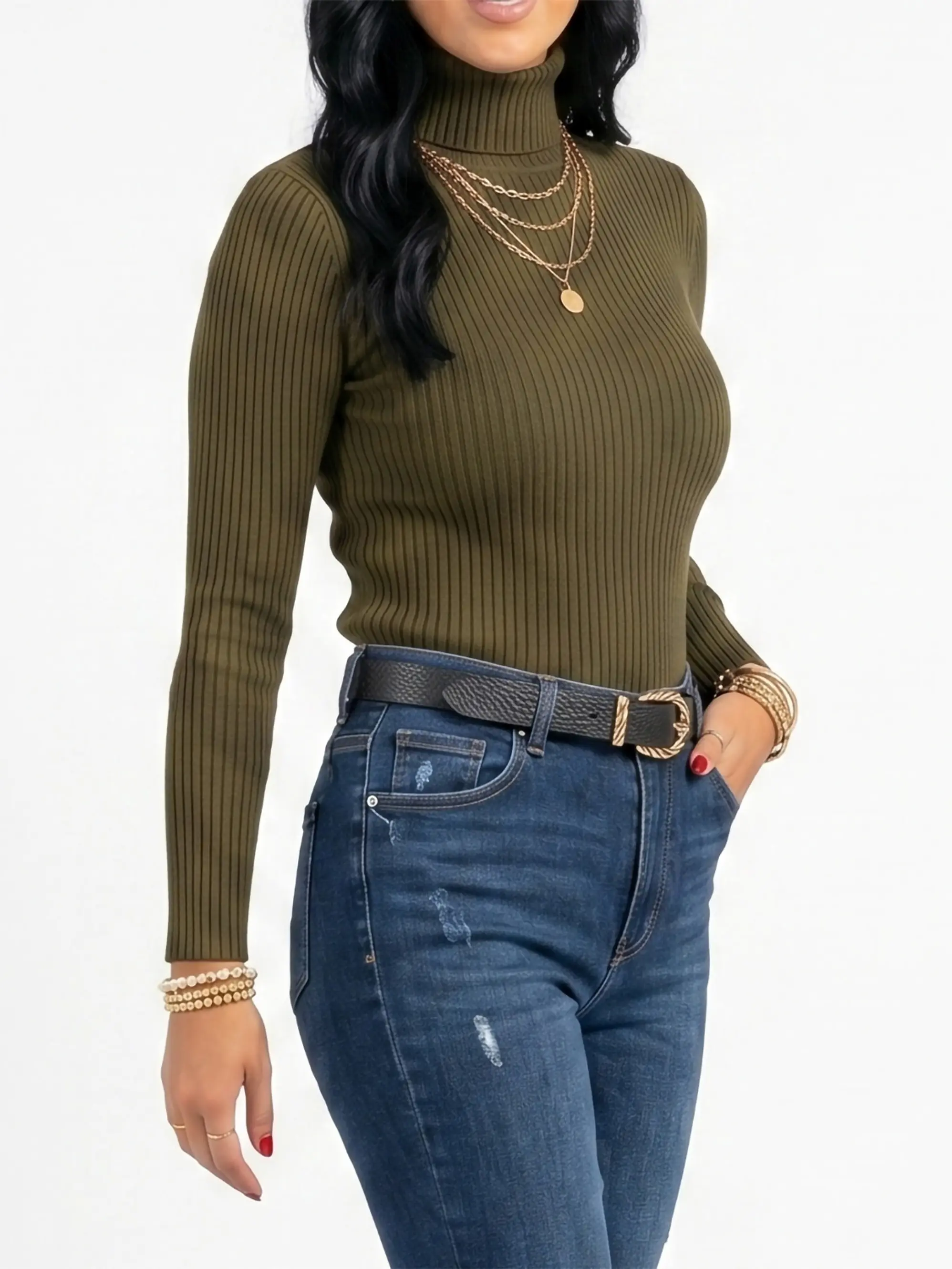 Beatle básico mujer invierno Spandex 26