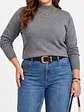 Sweater básico mujer colores Extra linda Rombo - Miniatura 1