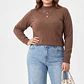Sweater básico mujer colores Extra linda Rombo - Miniatura 3