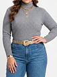 Sweater mujer básico spandex colores extra linda - Miniatura 4