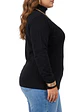 Sweater mujer texturado colores Lineas rombos extra linda - Miniatura 13