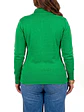Sweater mujer texturado colores lineas extra linda - Miniatura 3